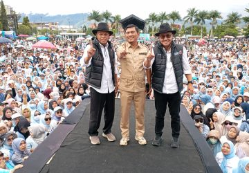 Dihadiri Rocky Candra, Anggota DPR RI, Kampanye Alfin-Azhar Dibanjiri Massa seperti Lautan Manusia