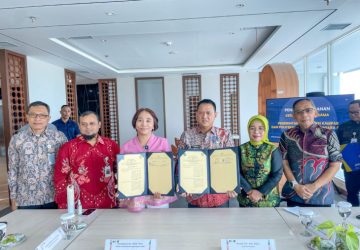 Pj Bupati Kampar Teken Kesepakatan Kerja Sama dengan Politeknik Keuangan Negara STAN