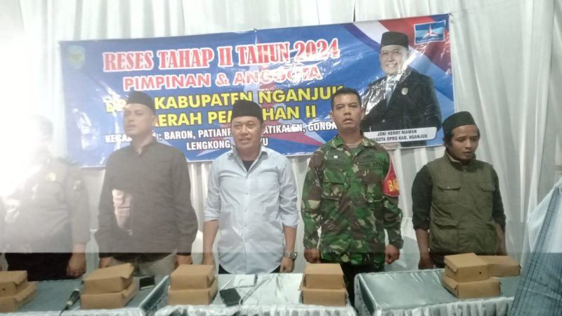 Serap Aspirasi Masyarakat, Anggota DPRD Joni Himawan Gelar Reses ke-2 Tahun 2024