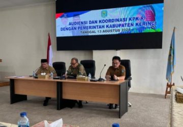 Pj Bupati Kabupaten Kerinci Apresiasi Kinerja Inspektorat Yang Raih Penilaian PK APIP Level 3