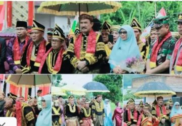 Pj Bupati Kerinci Terima Gelar Adat Depati Puncak Negri Dalam Acara Kenduri Sko Desa Air Bersih