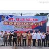 Pj Bupati Kerinci Asraf Menghadiri Apel Pergelaran Pasukan Operasi Zebra di Polres Kerinci