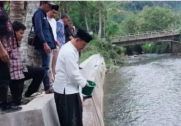 Pj Bupati Kerinci Asraf, Kunjungi Lubuk Larangan Pokmaswas Lubuk Tunggon Desa Pungut Hilir