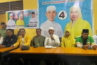 Hitungan Cepat&nbsp; Pilkada Inhil, H.Herman-Yuliantini Memperoleh SuaraTertinggi