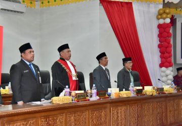 Pelantikan Pimpinan Defenitif Ketua DPRD Kampar Masa Jabatan 2024-2029