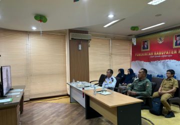 Kadishub Wakili Pj. Bupati Kampar dalam FGD Internal Secara Virtual