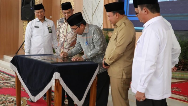 Kota Wakaf Kabupaten Siak Resmi Diluncurkan Sebagai Instrumen Pemberdayaan Ekonomi Masyarakat