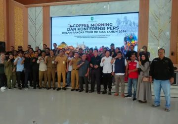 Pemkab Siak Gelar Coffee Morning dan Konferensi Pers Iven TDSI Terakhir 2024, Ajak Media Promosikan Wisata Siak