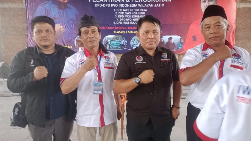 Ketum DPP IWO Indonesia NR Ichang Rahardian, Lantik 4 DPD di Jatim jadikan Jurnalistik Terpercaya