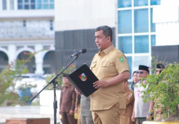 Apel Perdana Sebagai Pj Walikota, Roni Rakhmat Minta Pegawai Bekerja Seperti Biasa