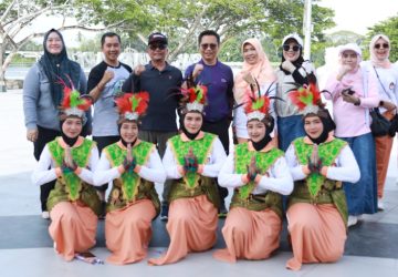 Sempena Hari Jadi DWP Ke-25 Sekda Arfan Buka Lomba Senam Kreasi