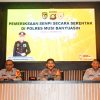 Wakapolres Muba Pimpin Langsung Kegiatan Pengecekan Senpi yang Dipegang Oleh Personil Jajaran Polres Muba