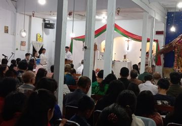 Gereja Katolik ST Paulus Kota Sungai Penuh Bersama Ratusan Jemaah Gelar Ibadah Misa Malam Natal Tahun 2024