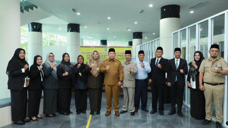 Perkuat Pelayanan Perizinan Wakil Bupati Siak Lantik, Pejabat Fungsional Penata Pada Dinas PMPTPSP