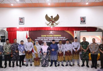 KPU Bengkalis Gelar Rapat Pleno Hasil Pemenang Pilkada Bengkalis