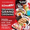 MTC Mall Panam menjadi Lokasi Perdana Grand Opening Ramenya! Di Tahun 2025 Promo Buy 1 Get Kembali Hadir