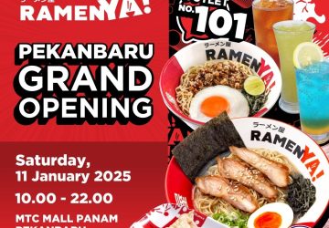 MTC Mall Panam menjadi Lokasi Perdana Grand Opening Ramenya! Di Tahun 2025 Promo Buy 1 Get Kembali Hadir