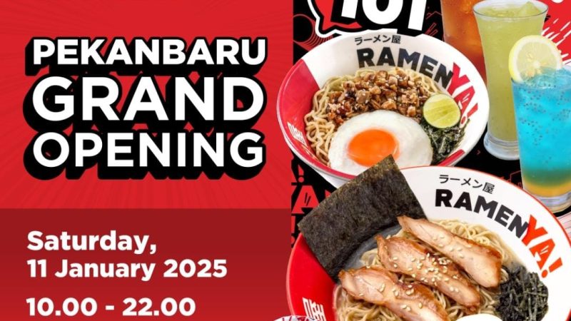 MTC Mall Panam menjadi Lokasi Perdana Grand Opening Ramenya! Di Tahun 2025 Promo Buy 1 Get Kembali Hadir