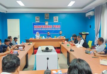 Konferensi Pers PDAM Lematang Enim Penyesuaian Tarif Air Minum Tahun 2025