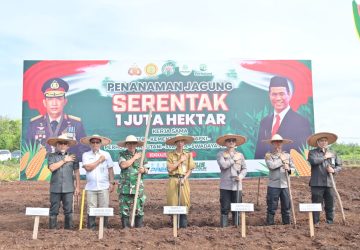 Dukung Progam Ketahanan Pangan, Polres Bengkalis Implementasi Asta Cita Presiden Republik Indonesia