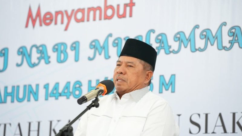 Bupati Alfedri : Memperingati Isra’ Mi’raj Perbarui Energi dan Spirit Untuk Lebih Bernawaitu