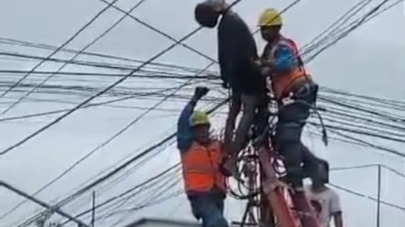 Insiden Tewasnya Seorang Teknisi Wifi Di Desa Gondanglegi Kec Prambon