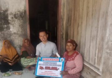 Perdana, Di Era Kepemimpinan Jaro Saiful Dana BOP Desa Disalurkan Bagi Warga yang Meninggal Dunia