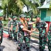 Sambangi Yonif 141/Aneka Yudha Jaya Prakosa, Danrem 044/Gapo Nostalgia Masa di Muara Enim