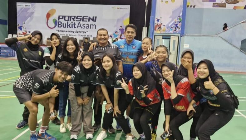 Kejar Prestasi, PBV Bukit Asam Bina Talenta Muda Voli di Muara Enim