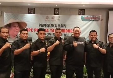 DPC PTI Kab Siak Dikukuhkan, Androy: Kita Ingin Pemuda Bangkit dan Petani Makmur