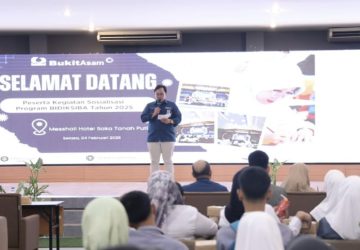 Bukit Asam Gelar Sosialisasi Bidiksiba untuk Siswa/i dari Keluarga Prasejahtera