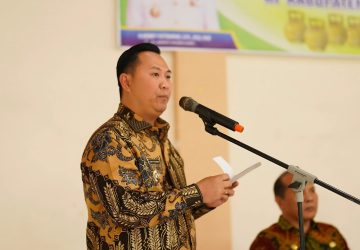 Pj. Bupati Muara Enim Pimpin Oprasi Pasar Elpiji Bersubsidi Bersama Pertamina