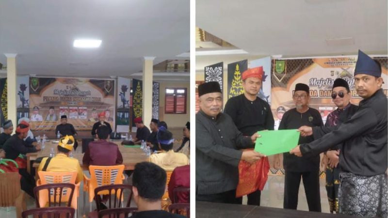 Tameng Adat Bermarwah Datuk Ok Rozie Ahmad Resmi Terima Mandat dari Datok Sri Ahli Fahmi Melalui Datok Novri Panglima Pratama LMR Inhu Riau