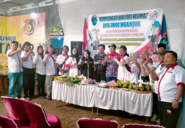 Peringati HPN Tasyakuran IWOI, Ketua DPD Nganjuk Jadilah Wartawan Berprestasi