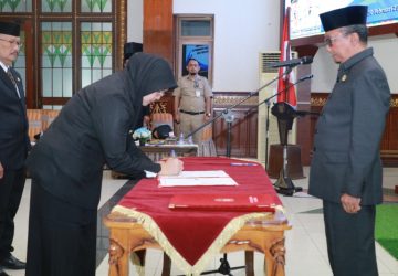 Lantik 285 Pejabat Fungsional, Ini Pesan Sekda Arfan