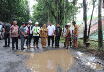 Wakil Bupati Cek Kondisi Jalan Rusak dan Desak PT.DBU Segera Lakukan Perbaikan