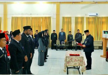 Rozi Chandra Setda Siak Lantik 9 Pejabat Fungsional di Lingkungan Dinas Kesehatan