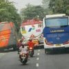 Diduga Sopir Bus Harapan Jaya Ugal-Ugalan, Seorang Pengasong Tewas