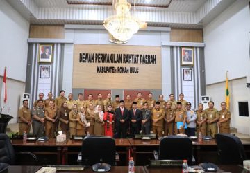 DPRD Rohul Tetapkan Anton-Syafaruddin Poti Sebagai Bupati – Wabup 2025-2030