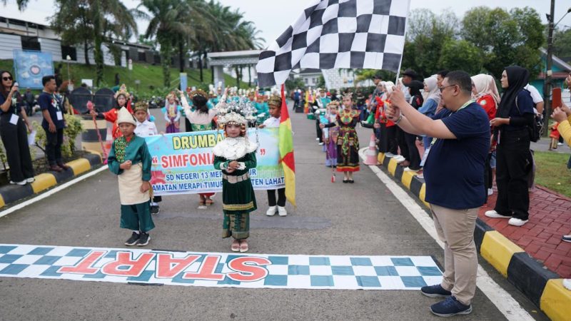 Meriahkan HUT ke-44 Bukit Asam PORSIBA Marching Band Competition 2025 Sukses Digelar