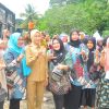 Wakil Bupati Lahat Widia Ningsih, Hadiri Operasi Pasar MurahDi Desa Arahan