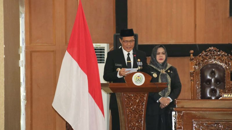 Bupati dan Wabup Pidato Perdana Paripurna ke-2 Ajak DPRD Bersinergi Wujudkan Muara Enim MEMBARA