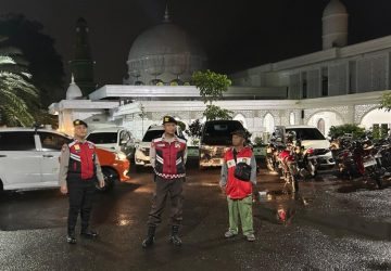 Polres Muara Enim Gelar Patroli untuk Pengamanan Sholat Tarawih