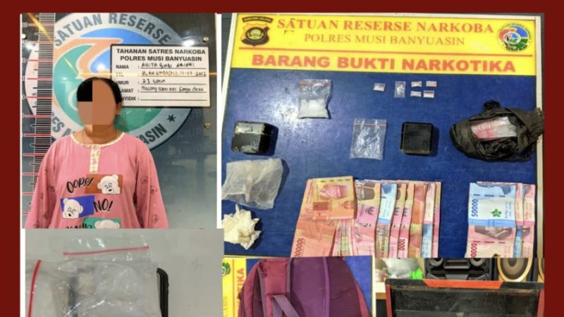 Polsek Sanga Desa Berhasil Amankan Seorang Wanita Pengedar Narkoba