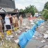 Bupati Muba Tinjau Lokasi Banjir di Kecamatan Sanga Desa
