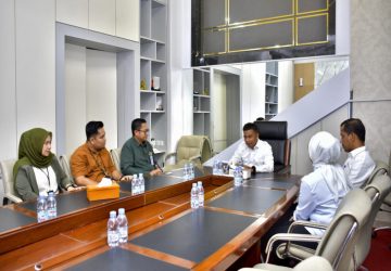 Bupati Kampar Terima Audiensi Pimpinan Cabang Bank BRI Bangkinang