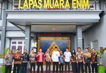 Bupati kunjungi Lapas Muara Enim Disambut Antusias Warga Binaan dan Petugas Lapas
