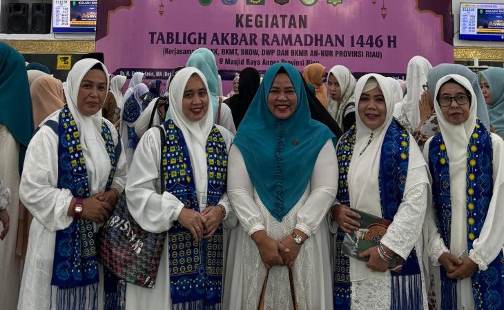 GOW Dan BKMT Kabupaten Kampar Hadiri Tabliq Akbar Ramadhan 1446 H