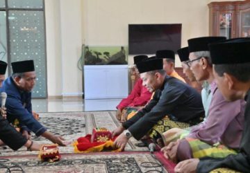 LAMR Bengkalis Jemput Wakil Bupati Secara Adat Untuk Pelantikan Ketua dan Pengurus Baru