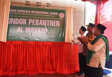 Bupati Bengkalis Resmikan Pondok Pesantren Al Huffazh di Kelurahan Rimba Sekampung